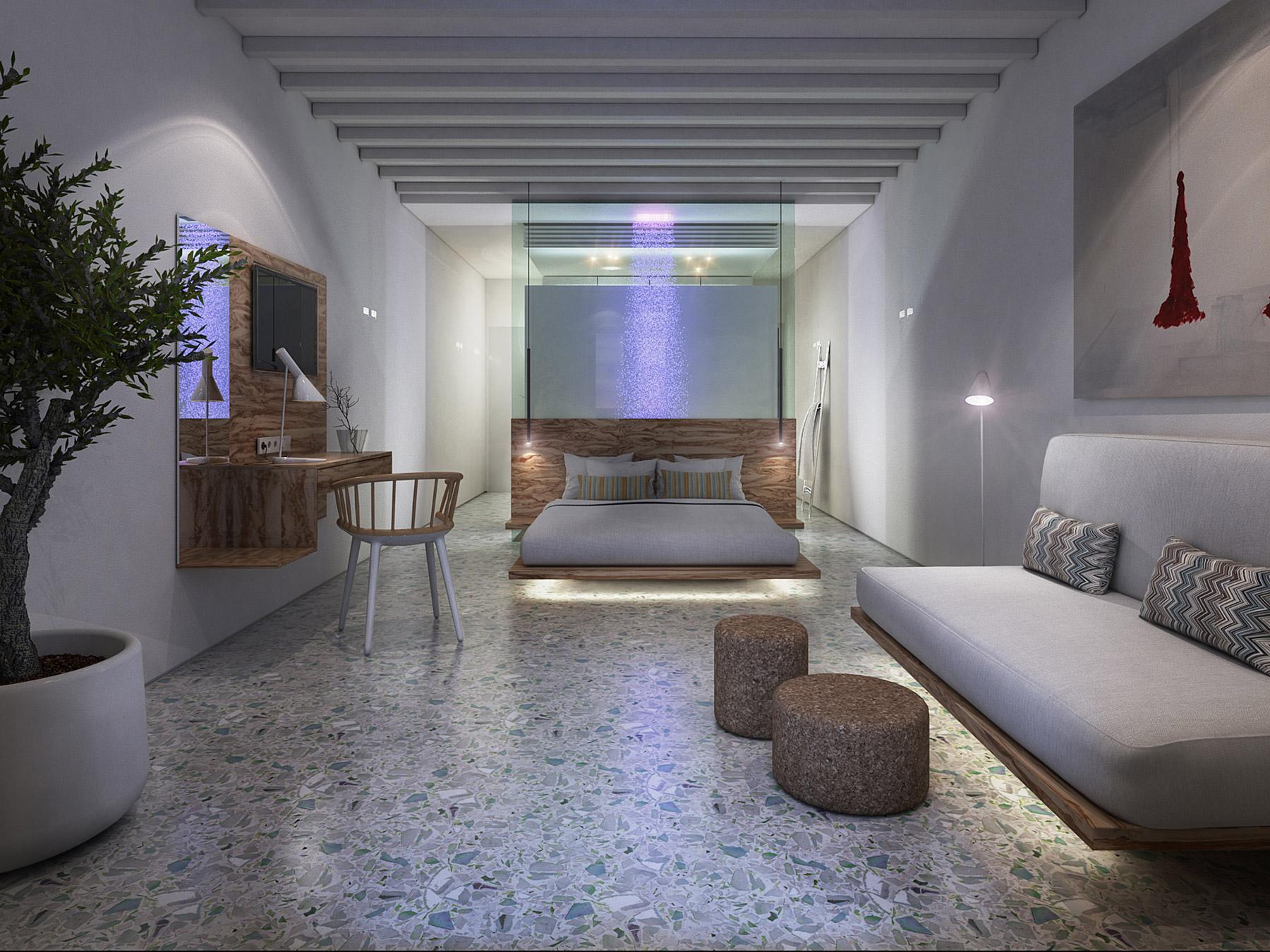 Mykonos Palace Beach Hotel Mykonos Town Exterior foto