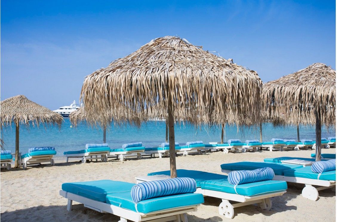 Mykonos Palace Beach Hotel Mykonos Town Exterior foto