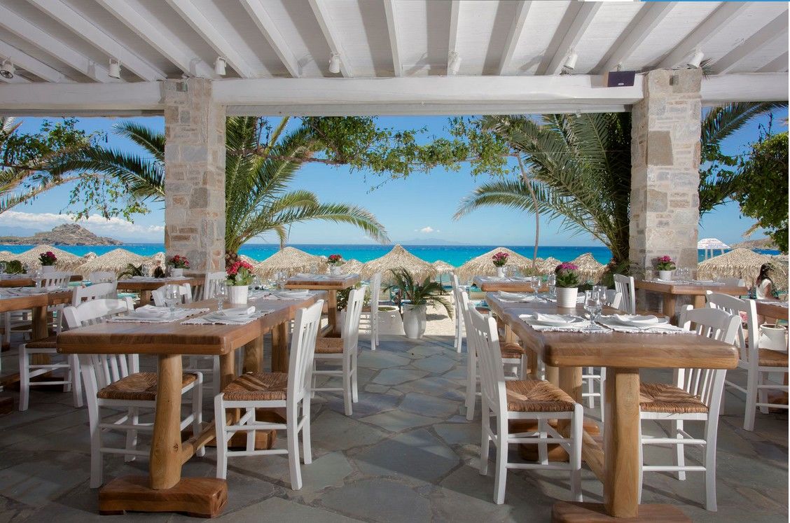 Mykonos Palace Beach Hotel Mykonos Town Exterior foto