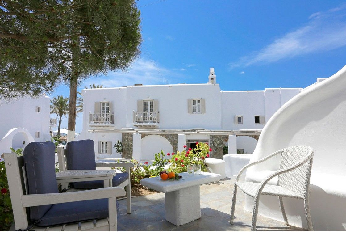 Mykonos Palace Beach Hotel Mykonos Town Exterior foto