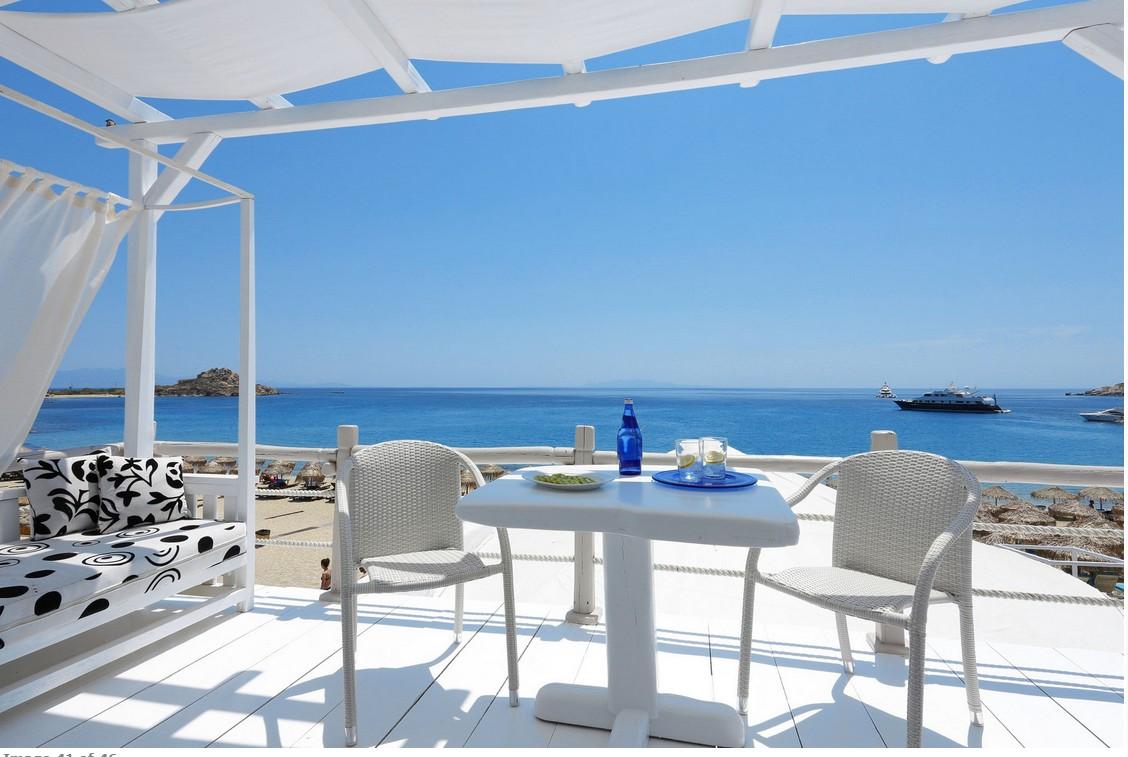 Mykonos Palace Beach Hotel Mykonos Town Exterior foto