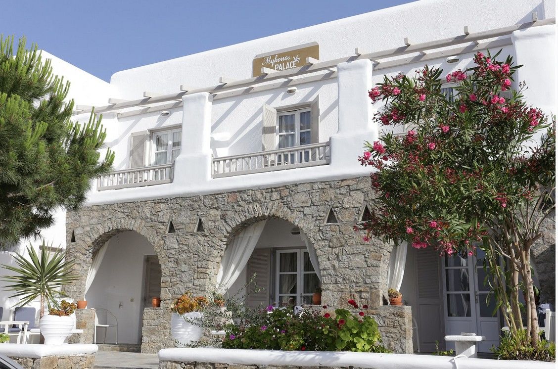 Mykonos Palace Beach Hotel Mykonos Town Exterior foto