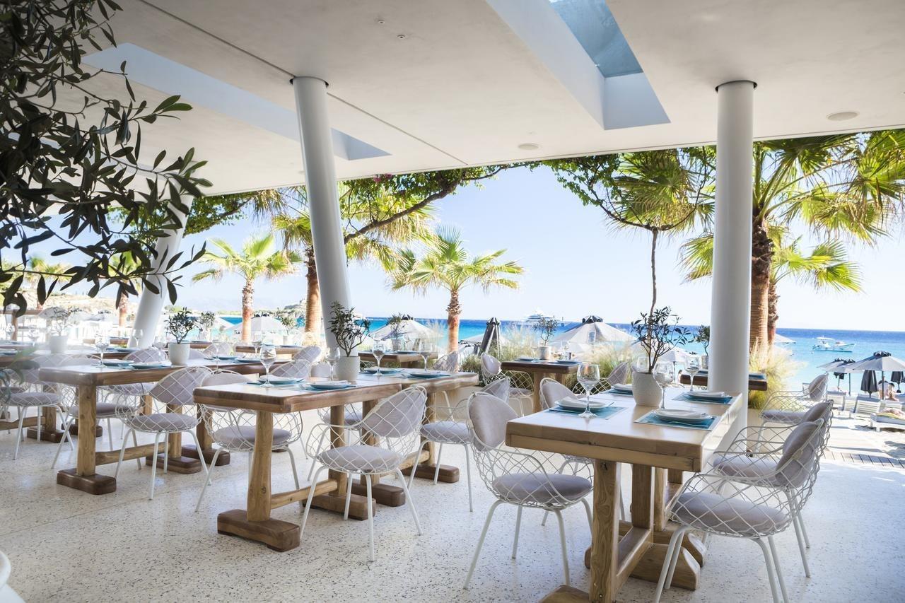 Mykonos Palace Beach Hotel Mykonos Town Exterior foto